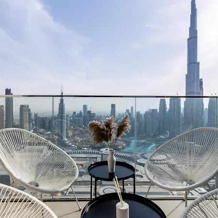 Guestready - Luxury Tower With Burj Khalifa View Apartment Dubai Exterior photo